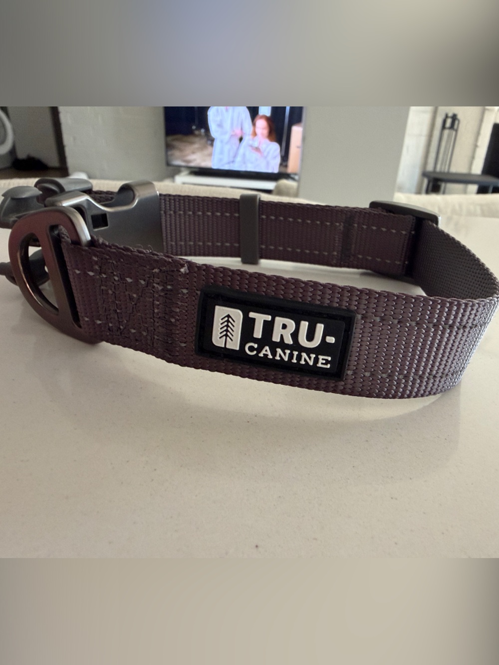 Grey Tru-Canine Dog Collar